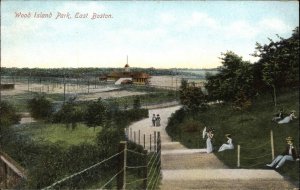 Boston Massachusetts MA Park Scenic 1900s-10s Postcard