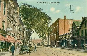 ME, Auburn, Maine, Court Street, H.L. Tarr