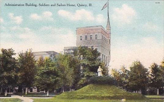 Illinois Quincy Administration Building Soldiers And Sailors Home