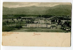 3138218 Turkey SMYRNA Smyrne Barracks & Roadstead Vintage PC
