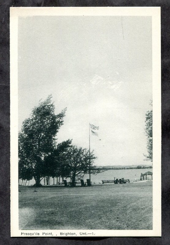 5256 - BRIGHTON Ontario 1930s Presqu'ile Point