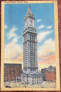 Custom House Boston Mass Canada Postage Due J16 3/17/1946 LB