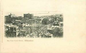 WI, Milwaukee, Wisconsin, City View,Bay, Private Mailing Card, E.C. Kropp No. 67
