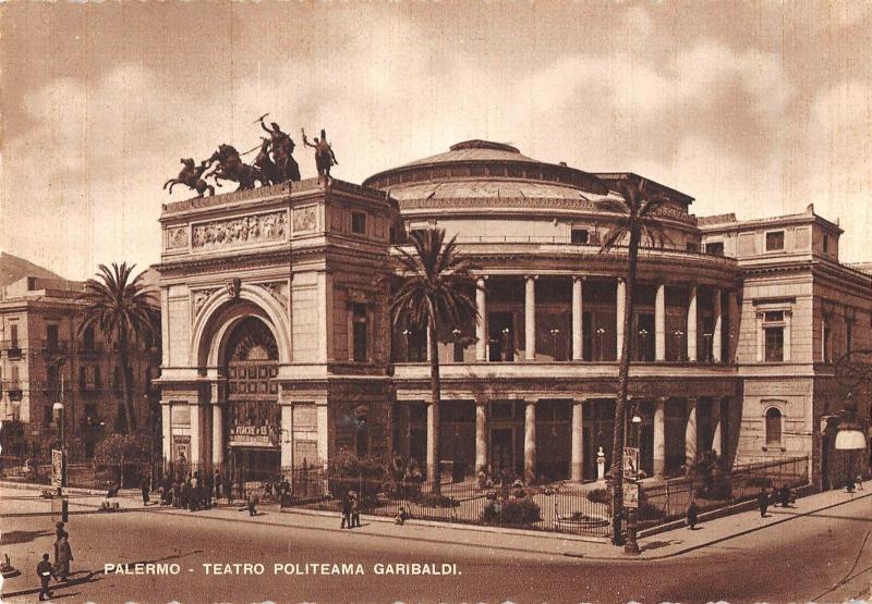 BR51393 Teatro politeama garibaldi palermo Italy