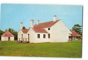 Copper Harbor Michigan MI Vintage Postcard Fort Wilkens State Park