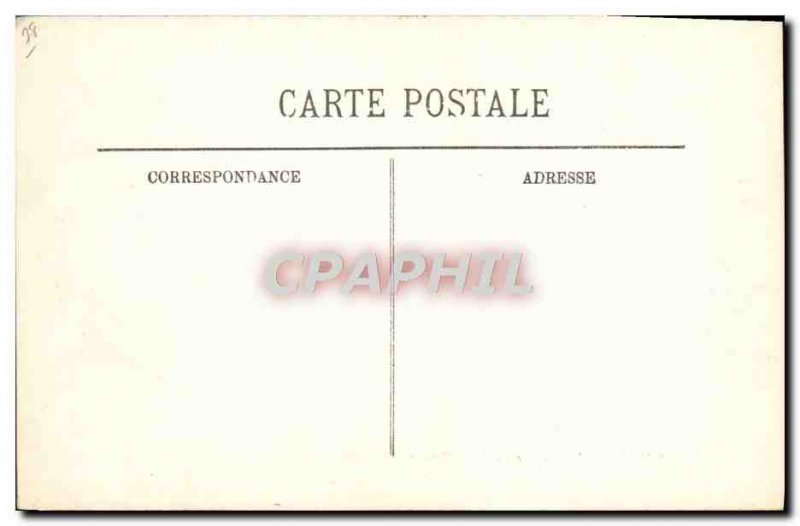 Old Postcard Parc de Saint Cloud Park Parterre L & # 39Orangerie