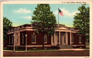 Martin, Tennessee - A view of the U.S. Post Office - 1940s