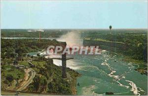 Modern Postcard General Aerial view of Niagara Falls