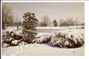 Snow, Winter in  Southside Park , Woodstock, Ontario, 