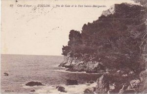 France Toulon Pin de Gale et le Fort Sainte Marguerite 1913