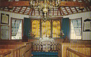 Interior St Peter's Church St Georges Bermuda
