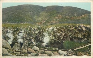 Postcard California Arrowhead Hot Springs Natural Steams Caves Phostint 23-8654