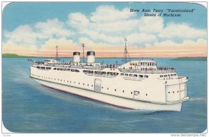 World's Largest Ice Crushing Ferry VACATIONLAND , Michigan , PU-1966