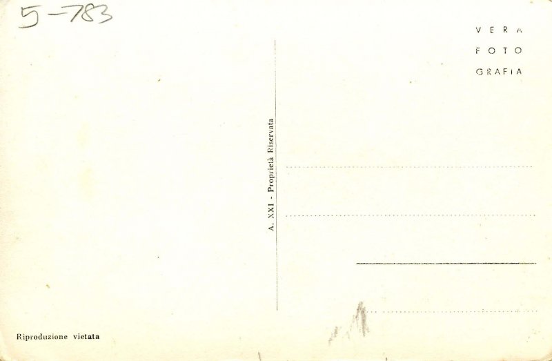 Italy - Mt Vesuvius Volcano Eruption.   *RPPC