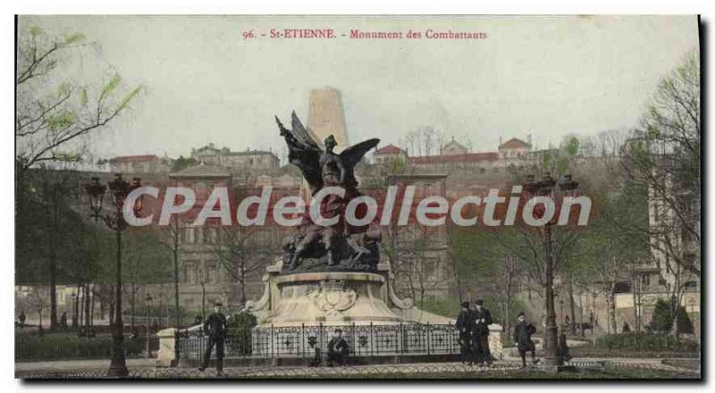 Postcard Old St Etienne Monument Affairs