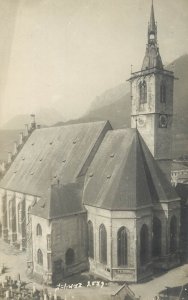 Austria Schwaz church architecture photo postcard