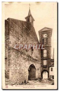Old Postcard Saint Jean Pied de Port Citadel Street