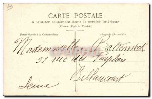 Old Postcard Bank Melun Rue St Ambrose and Bank of France