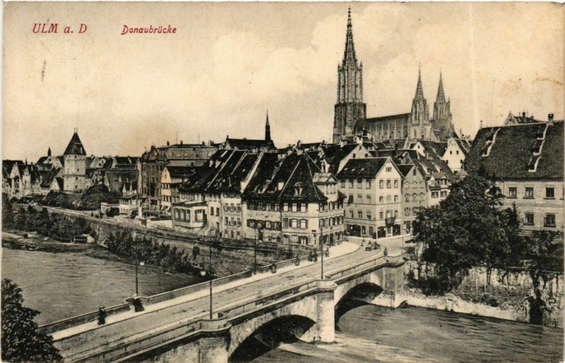 CPA AK Ulm Donaubrucke GERMANY (897071)