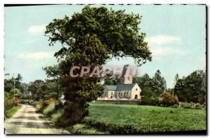 Modern Postcard Normandy Picturesque The Way of the Church