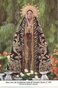 POSTAL 54236: Nuestra Señora de los Dolores. Blanca Murcia