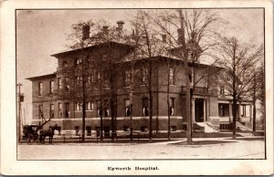 Postcard Epworth Hospital in Epworth, Indiana