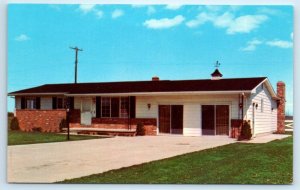 MILLINGTON, Michigan MI ~ Advertising RIDER CUSTOM HOMES & REALTY 1970s Postcard