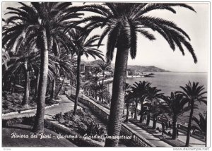 RP; Riviera dei Fiori, Sanremo, Giardini Imperatrice, Liguria, Italy, 30-40s