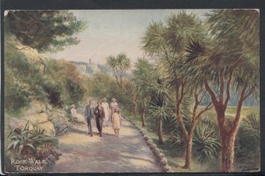 Devon Postcard - Rock Walk, Torquay  RS14084