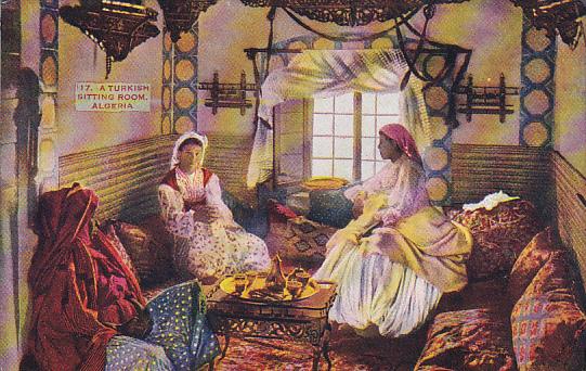 Algeria A Turkish Sitting Room