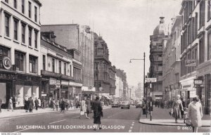 RP; GLASGOW, Scotland, 1930s; Sauchiehall Street Looking East