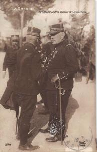 Military Officials During War France Real Photo Antique Postcard K40034 