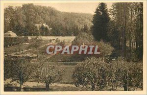 Old Postcard Paray Le Monial (Saone et Loire) Garden of the Monastery of the ...