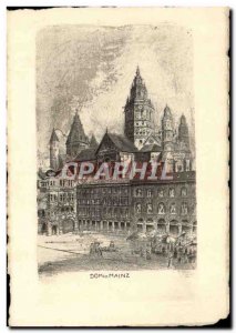 Postcard Old Dom In Mainz