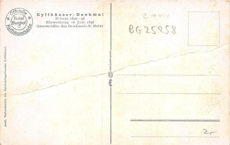 BG25258  denkmal  kyffhauser  germany