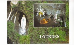 BF14953 lourdes la vierge de la grotte masabielle  france  front/back image