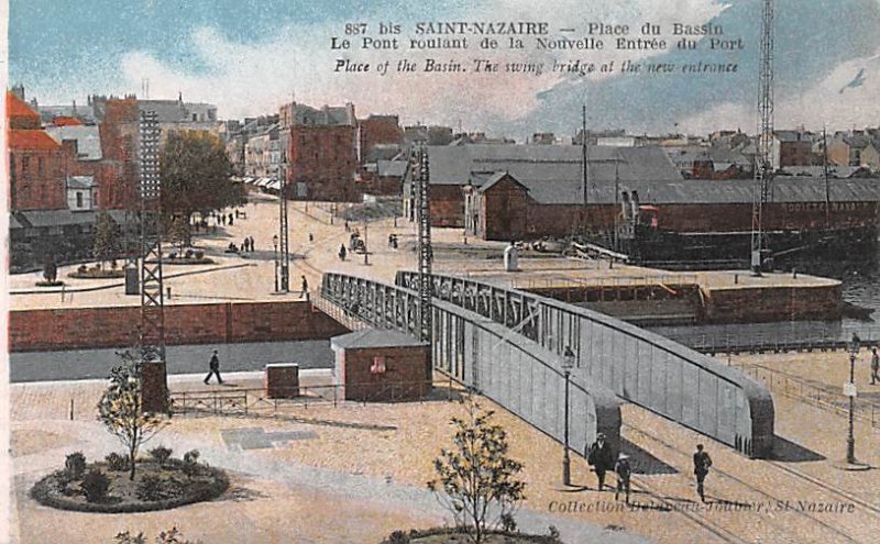 Place du Bassin Saint Nazaire France Unused 