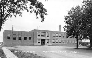 Estherville Iowa~Maniece School~Emmet County~1956 RPPC-Postcard