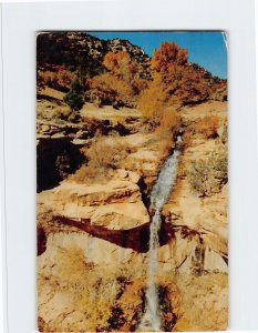 Postcard Waterfall, The Uranium Country of the Colorado Plateau, Colorado