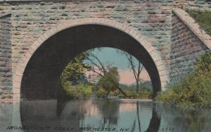 Bridge over Irondequoit Creek near Penfield - Rochester, New York - DB