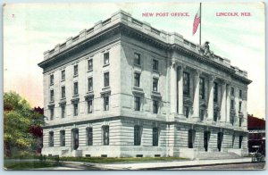 Postcard - New Post Office - Lincoln, Nebraska 