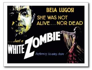 White Zombie Movie Postcard