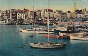 Belgium Blankenberge Vissershaven Bassin des Pecheurs 1956 Photo