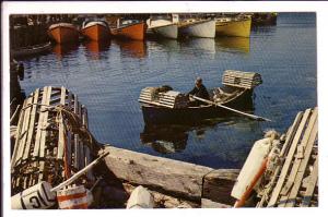 Row Boat, Lobster Traps, South Shore, Nova Scotia,