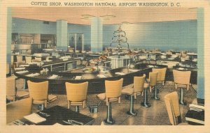 Postcard Washington DC Coffee National Airport occupation 23-6228 