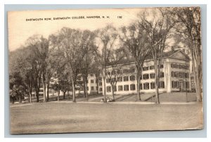 Vintage 1948 Postcard Dartmouth Row Dartmouth College Hanover New Hampshire