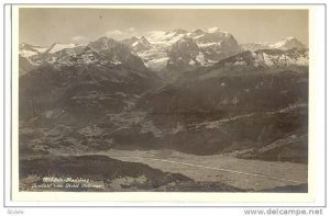 RP, Aussicht Vom Hotel Bellevue, Hohfluh, Hasleberg (Berne), Switzerland, 192...