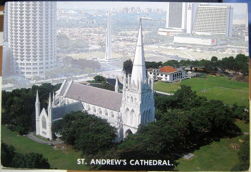 Singapore St Andrew's Cathedral - posted 1985