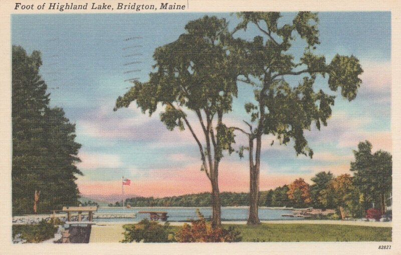 Bridgton, Maine, Foot of Highland Lake