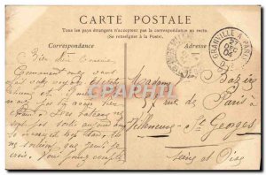 Old Postcard Granville Upper Town Riviera